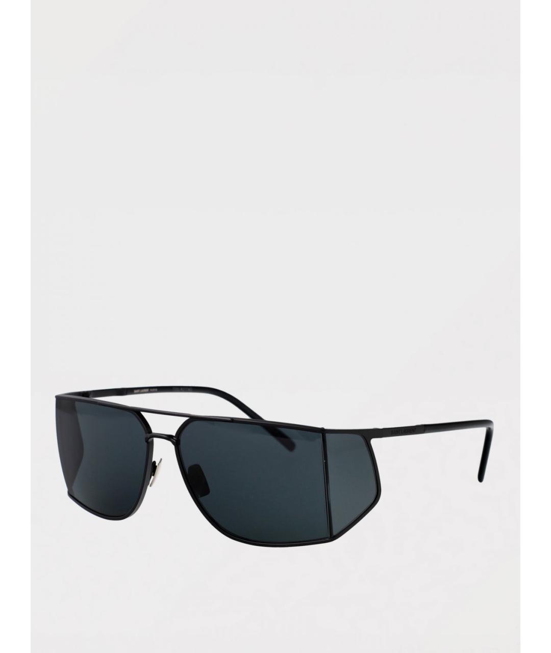 SAINT LAURENT Черные солнцезащитные очки, фото 5