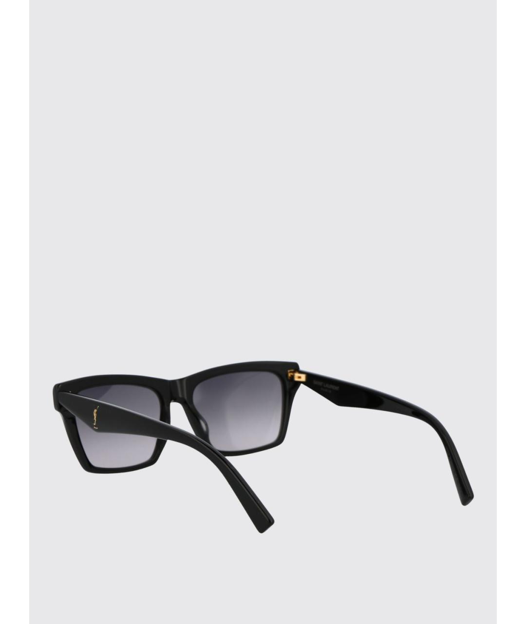 SAINT LAURENT Черные солнцезащитные очки, фото 3