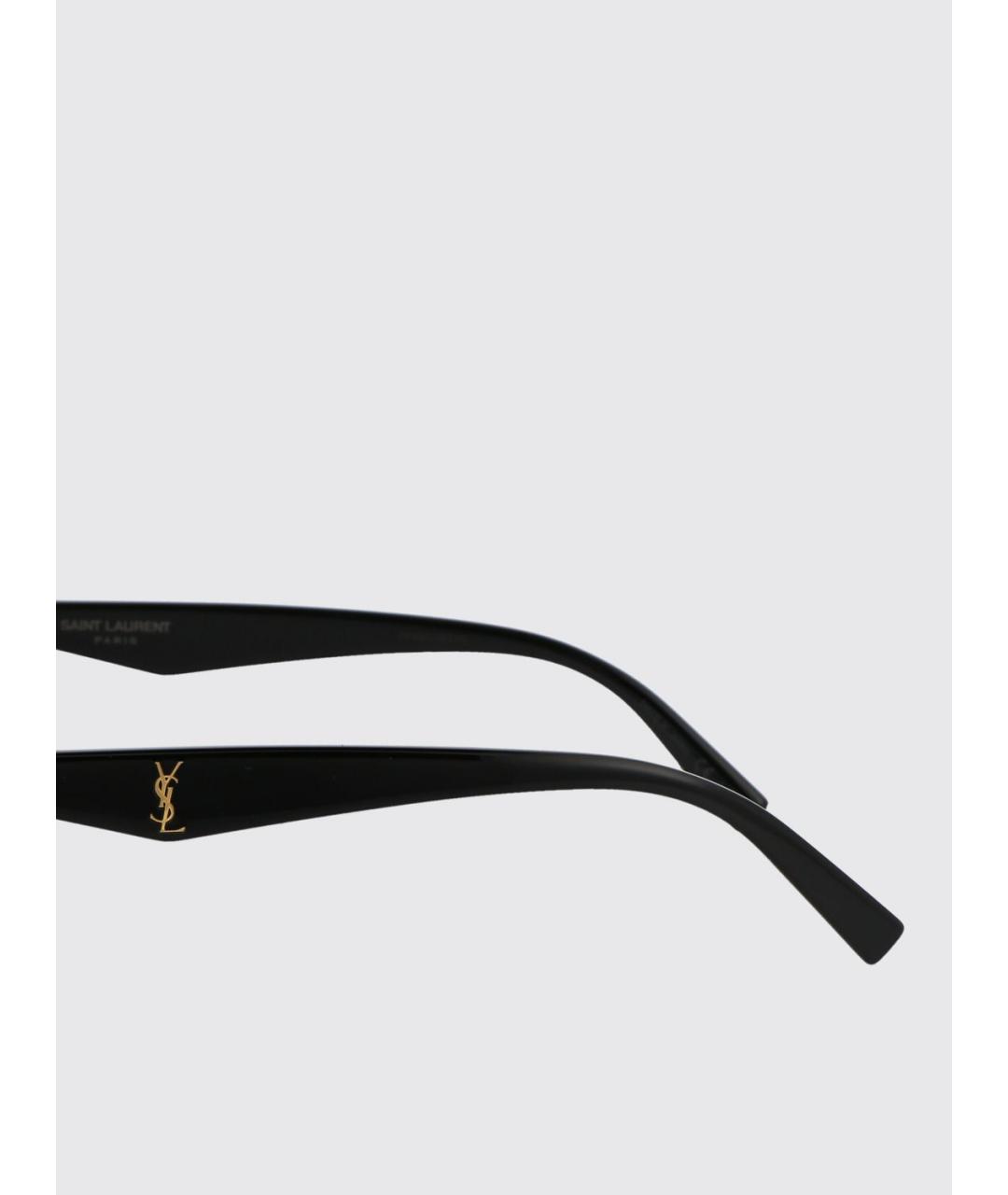 SAINT LAURENT Черные солнцезащитные очки, фото 4