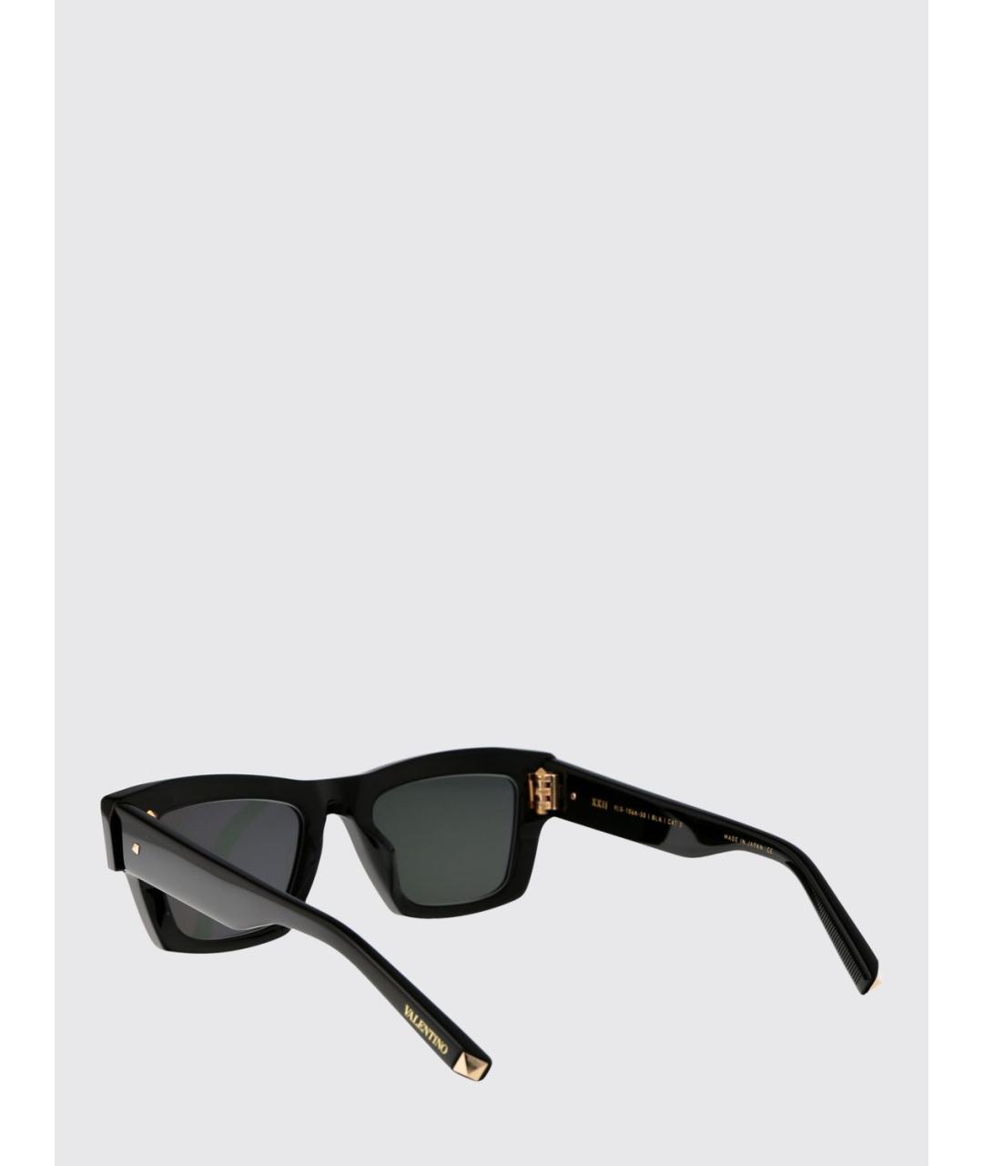 VALENTINO Черные солнцезащитные очки, фото 3
