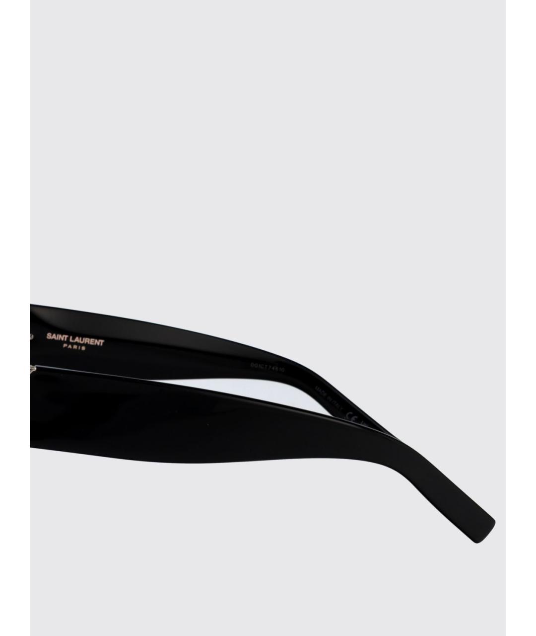 SAINT LAURENT Черные солнцезащитные очки, фото 4