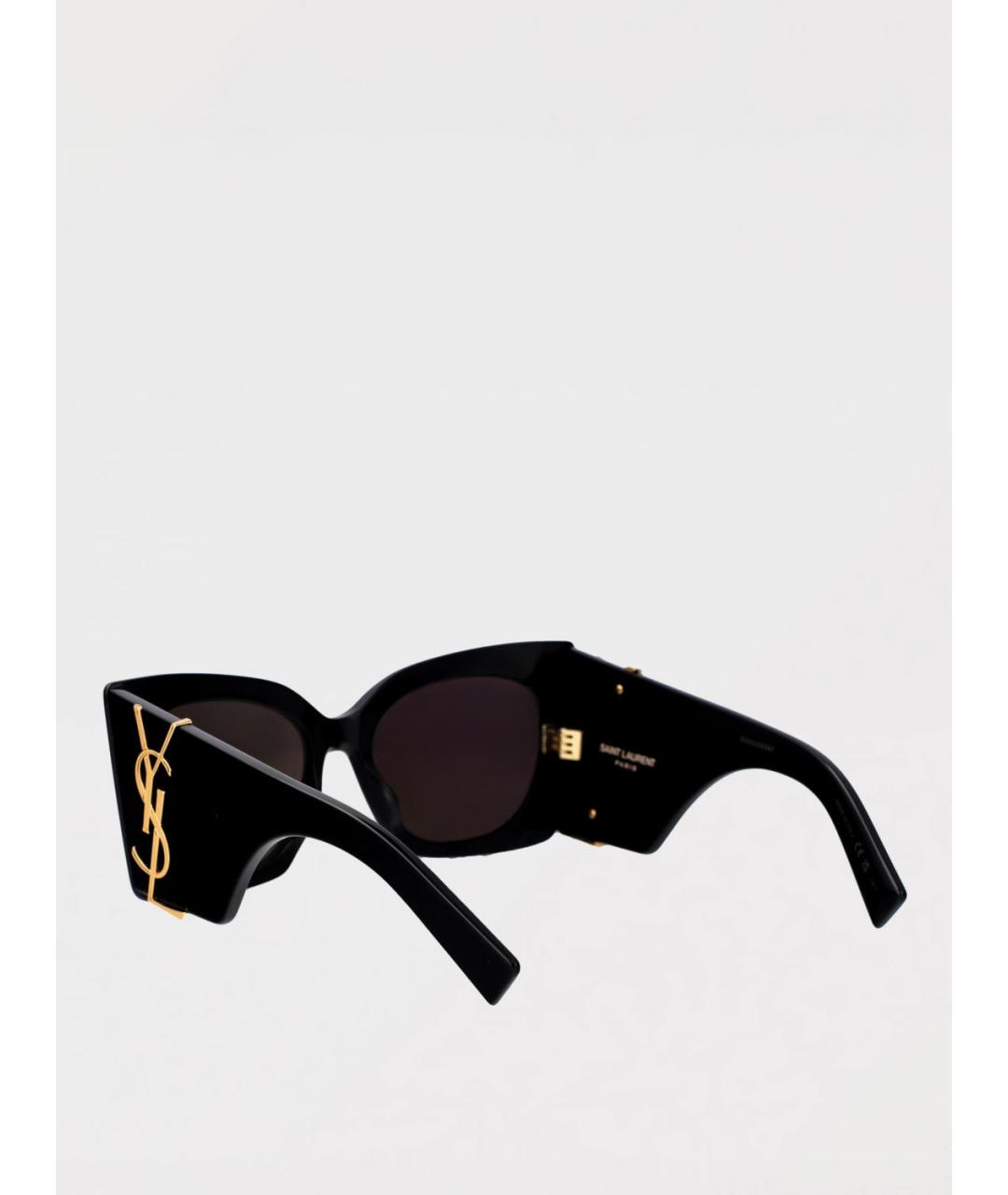 SAINT LAURENT Черные солнцезащитные очки, фото 3