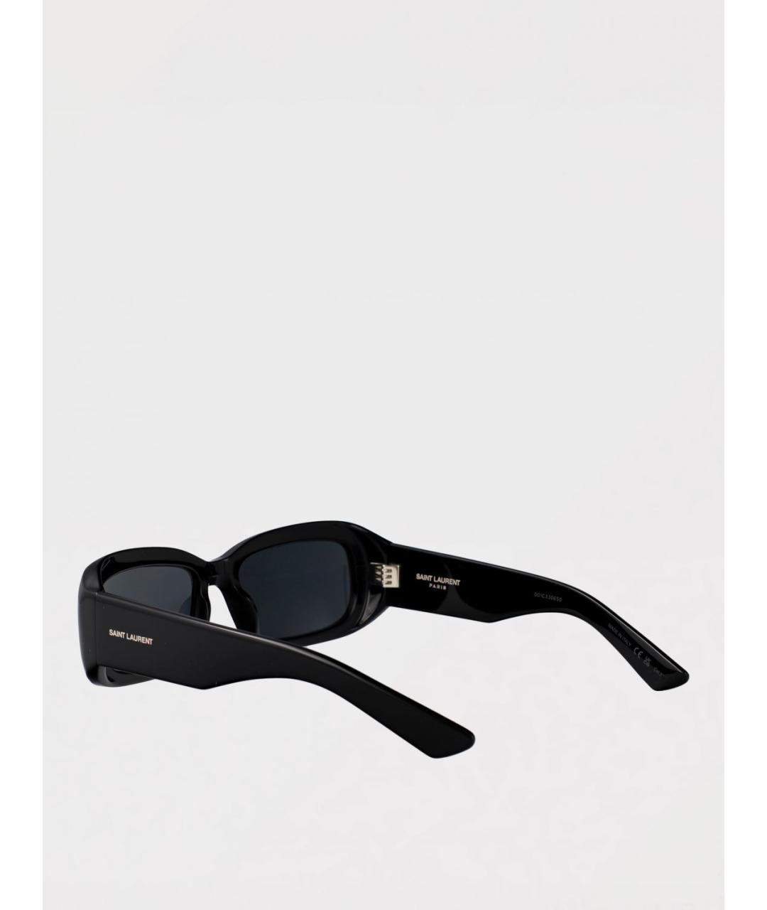 SAINT LAURENT Черные солнцезащитные очки, фото 3