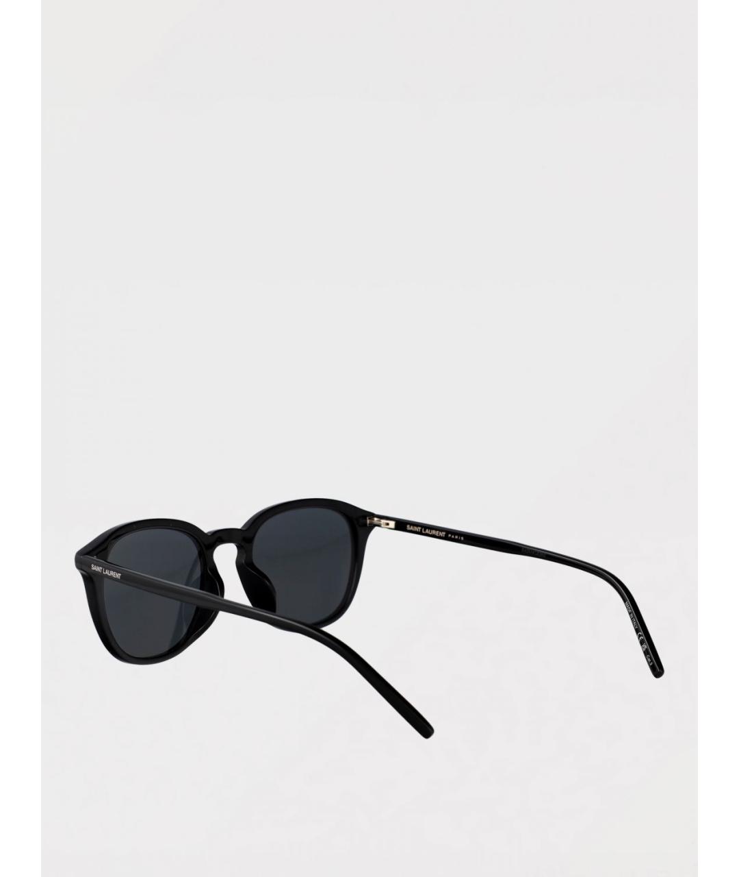 SAINT LAURENT Черные солнцезащитные очки, фото 3