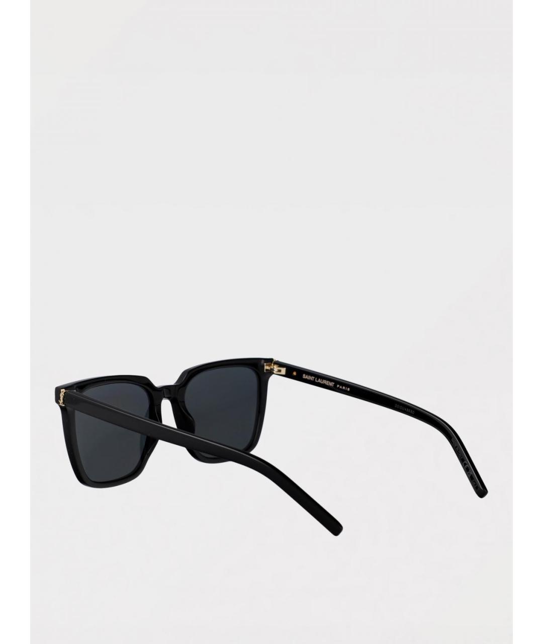 SAINT LAURENT Черные солнцезащитные очки, фото 3
