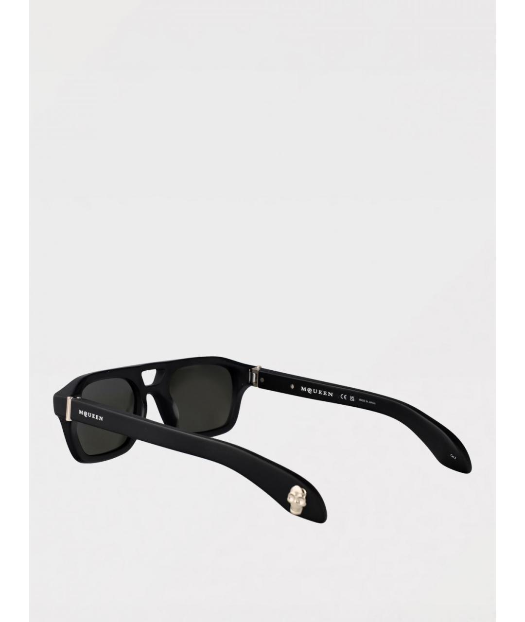 ALEXANDER MCQUEEN Синие солнцезащитные очки, фото 3