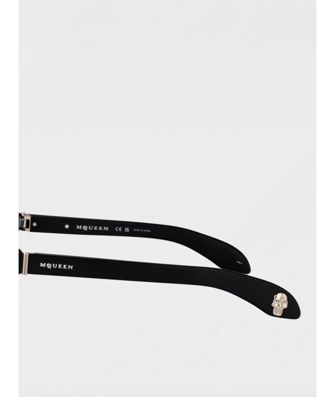 ALEXANDER MCQUEEN Синие солнцезащитные очки, фото 4