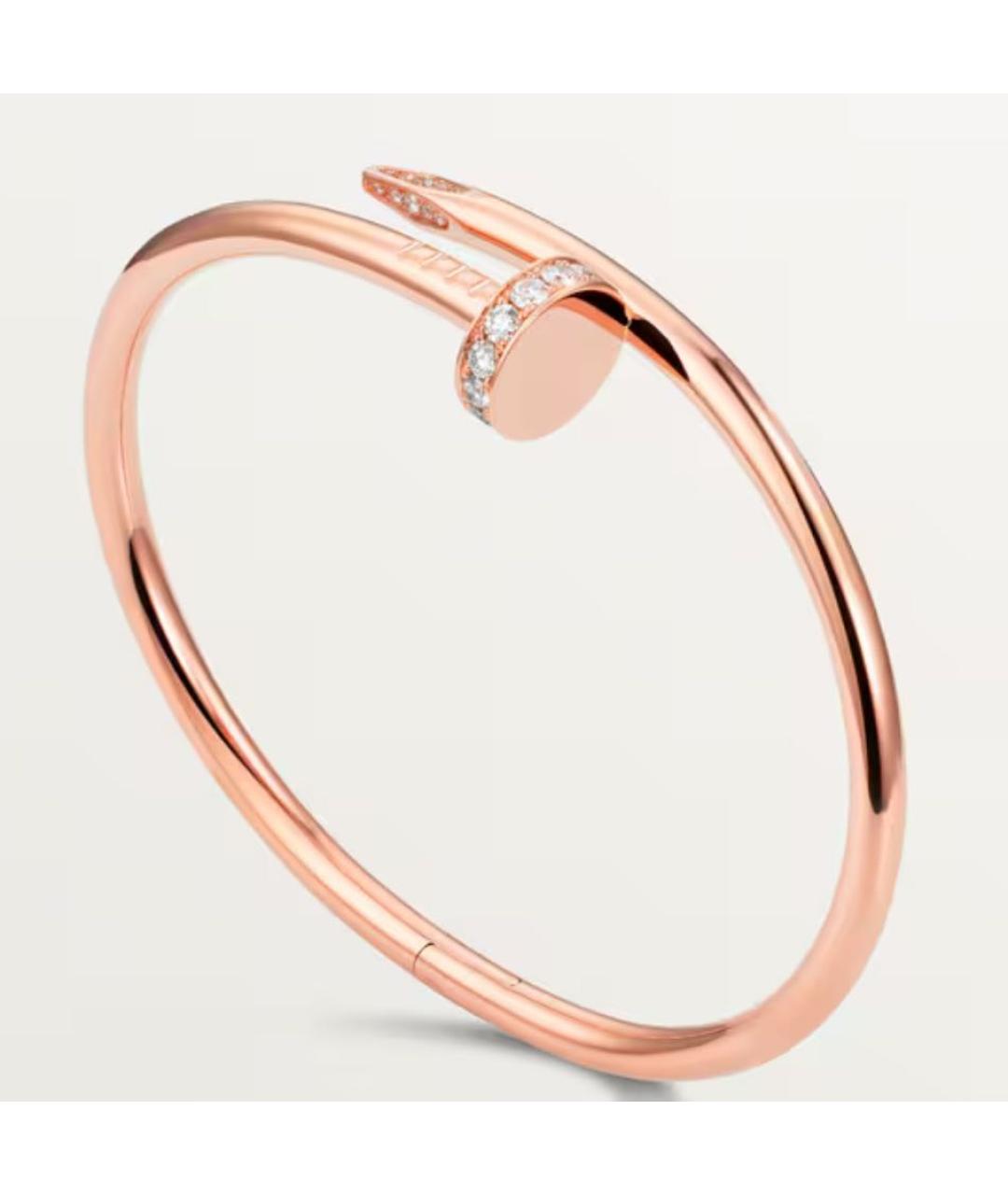 CARTIER Розовый браслет из розового золота, фото 2