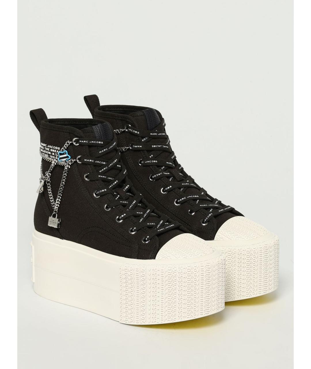 MARC JACOBS Черные кеды, фото 2