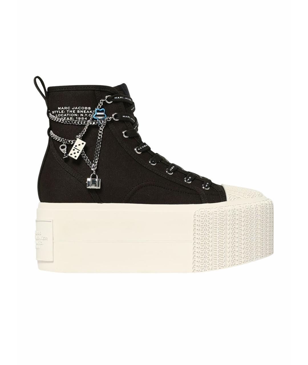 MARC JACOBS Черные кеды, фото 1