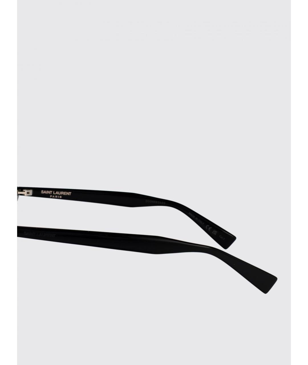 SAINT LAURENT Черные солнцезащитные очки, фото 4