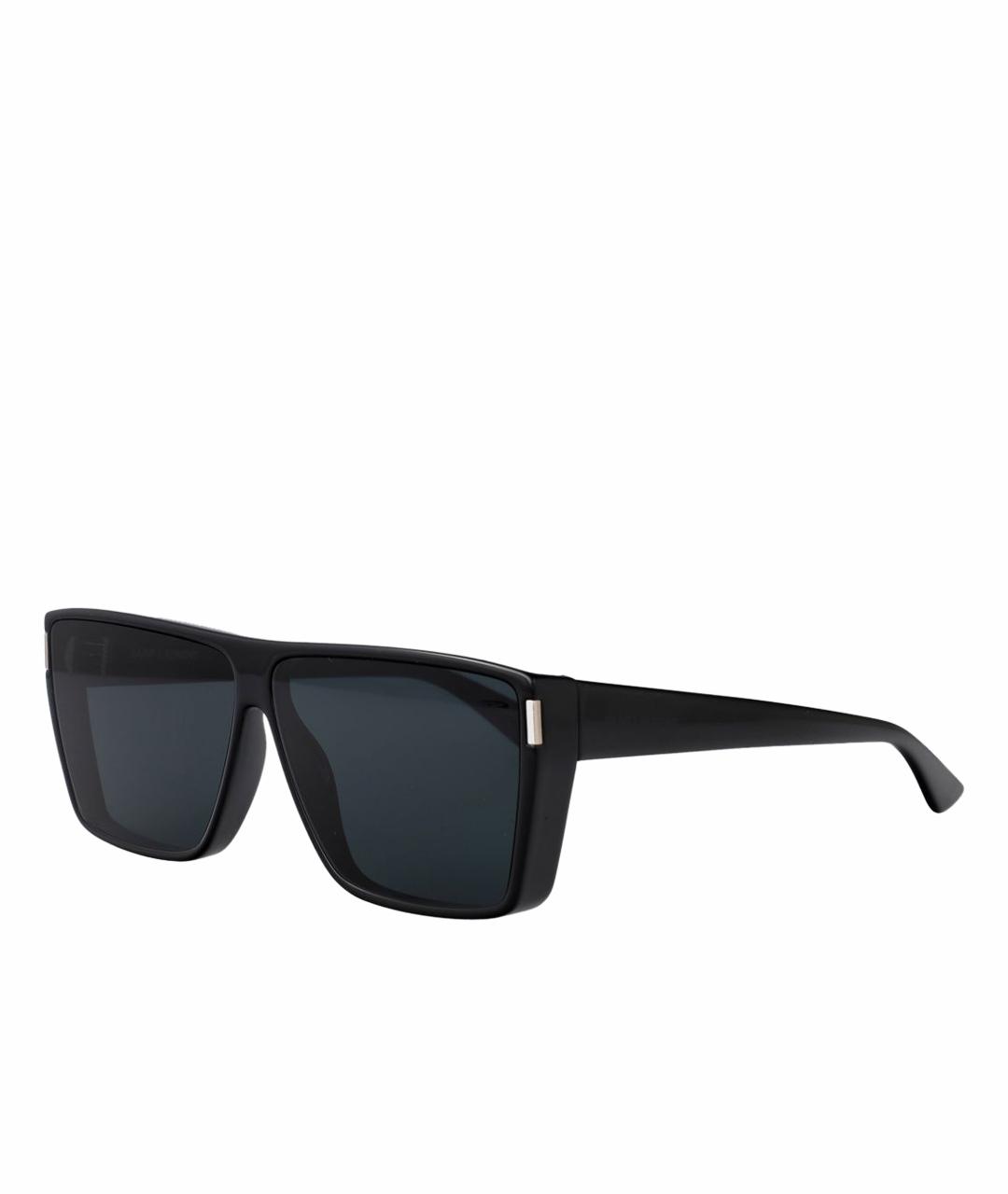 SAINT LAURENT Черные солнцезащитные очки, фото 1