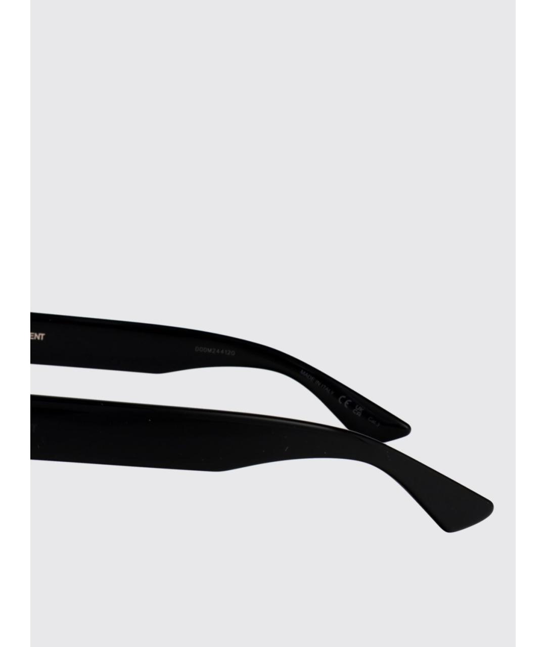 SAINT LAURENT Черные солнцезащитные очки, фото 4