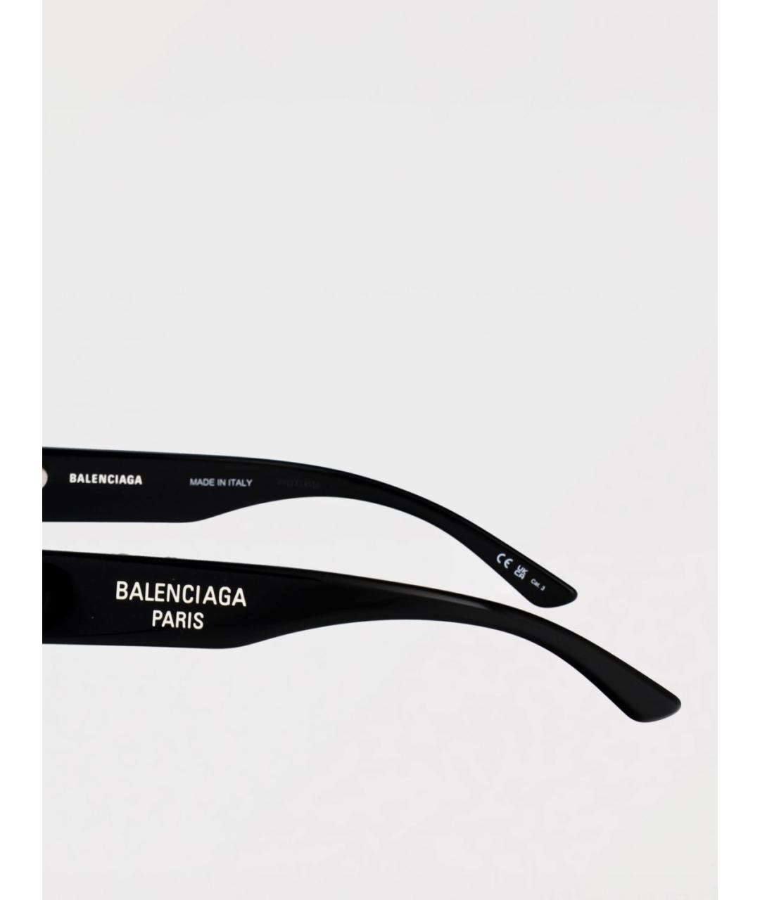 BALENCIAGA Черные солнцезащитные очки, фото 4