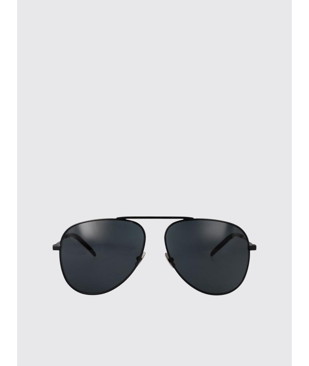 SAINT LAURENT Черные солнцезащитные очки, фото 2
