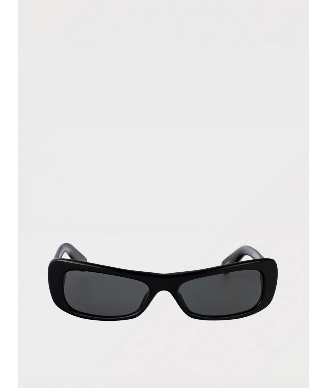JACQUEMUS Черные пластиковые солнцезащитные очки, фото 2