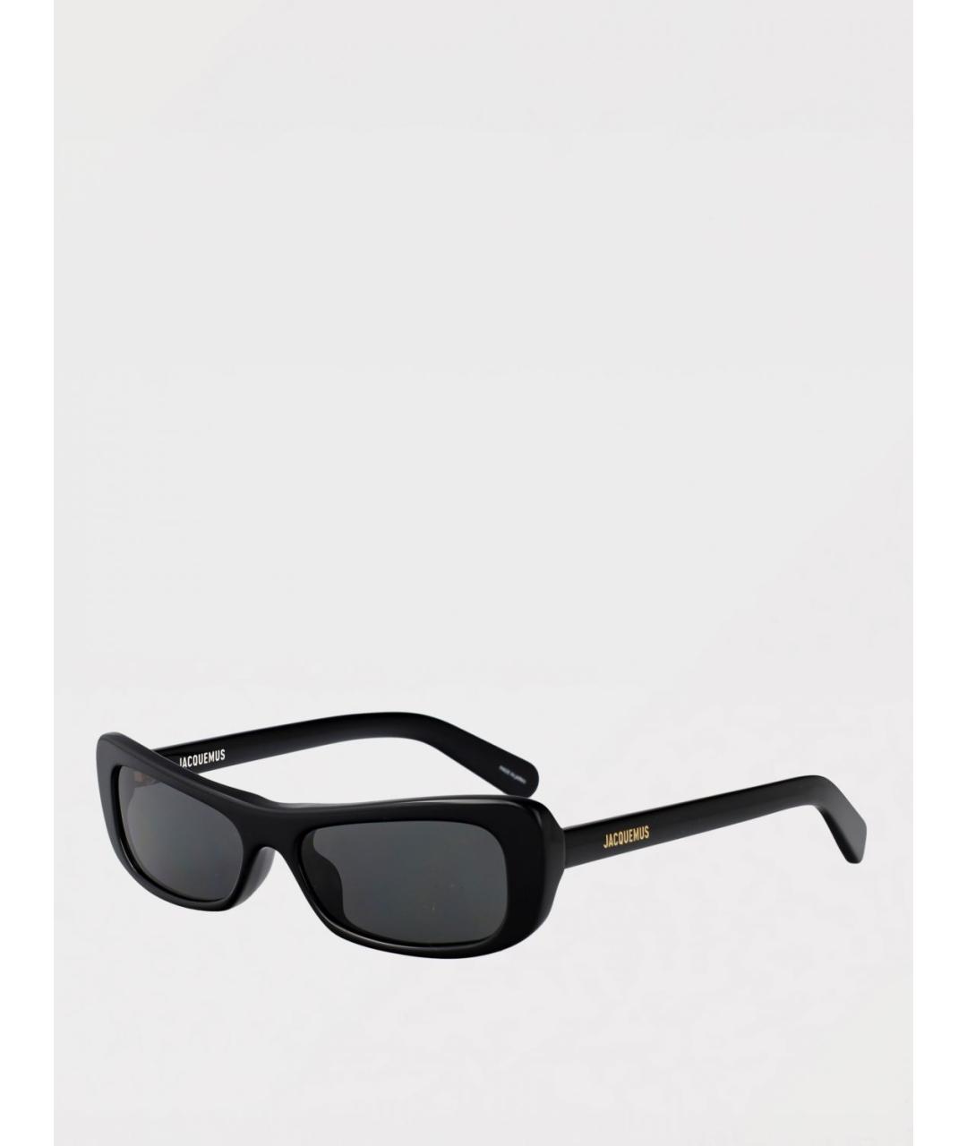 JACQUEMUS Черные пластиковые солнцезащитные очки, фото 5