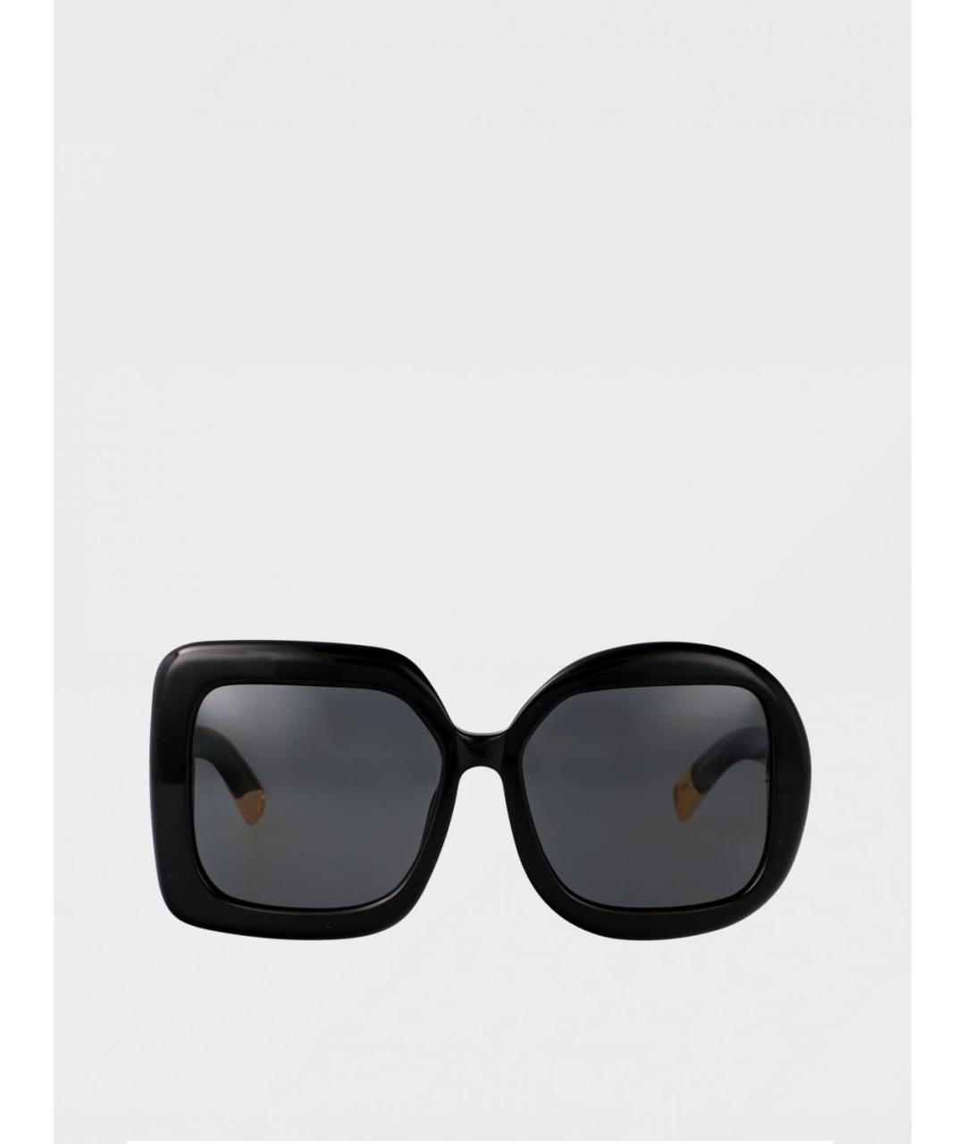 JACQUEMUS Черные пластиковые солнцезащитные очки, фото 2