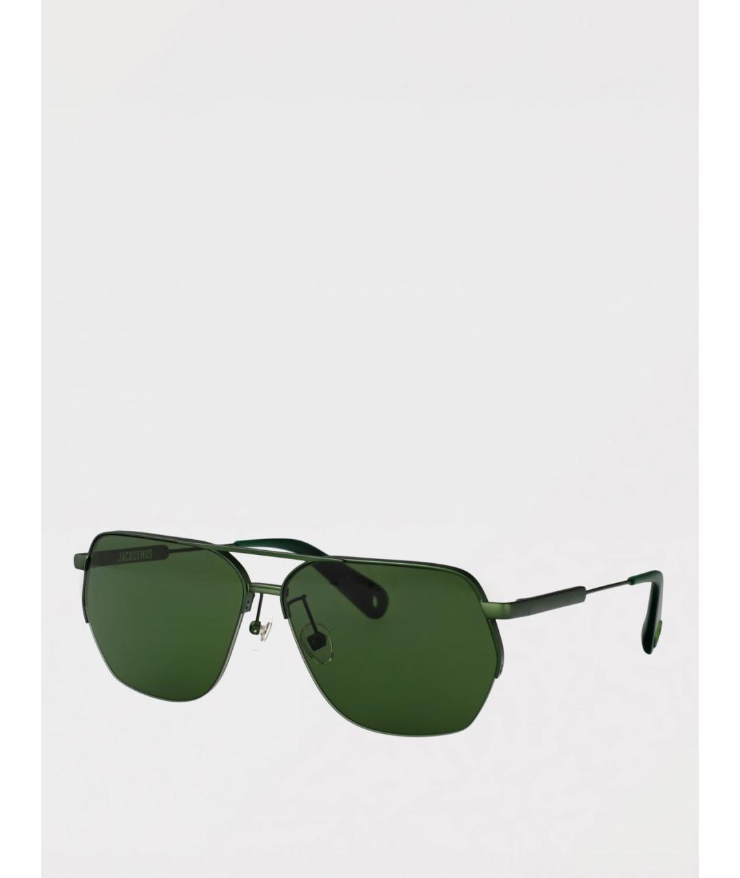 JACQUEMUS Зеленые солнцезащитные очки, фото 5