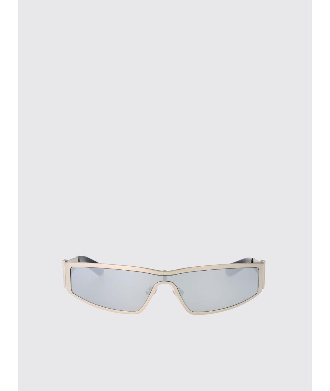 ALEXANDER MCQUEEN Серебряные солнцезащитные очки, фото 2