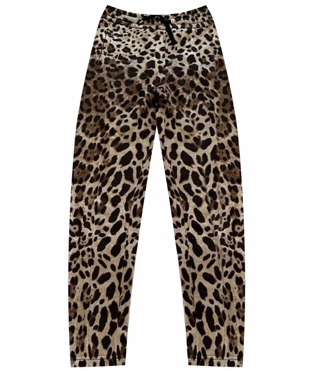 DOLCE&GABBANA Хлопковые прямые брюки, фото 1
