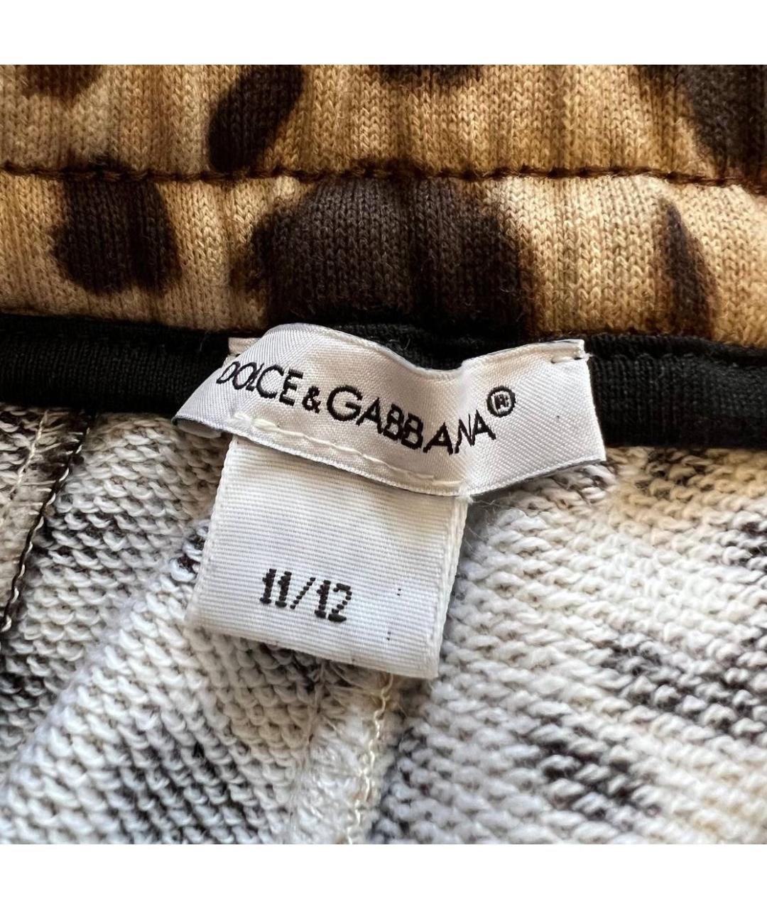 DOLCE&GABBANA Хлопковые прямые брюки, фото 7