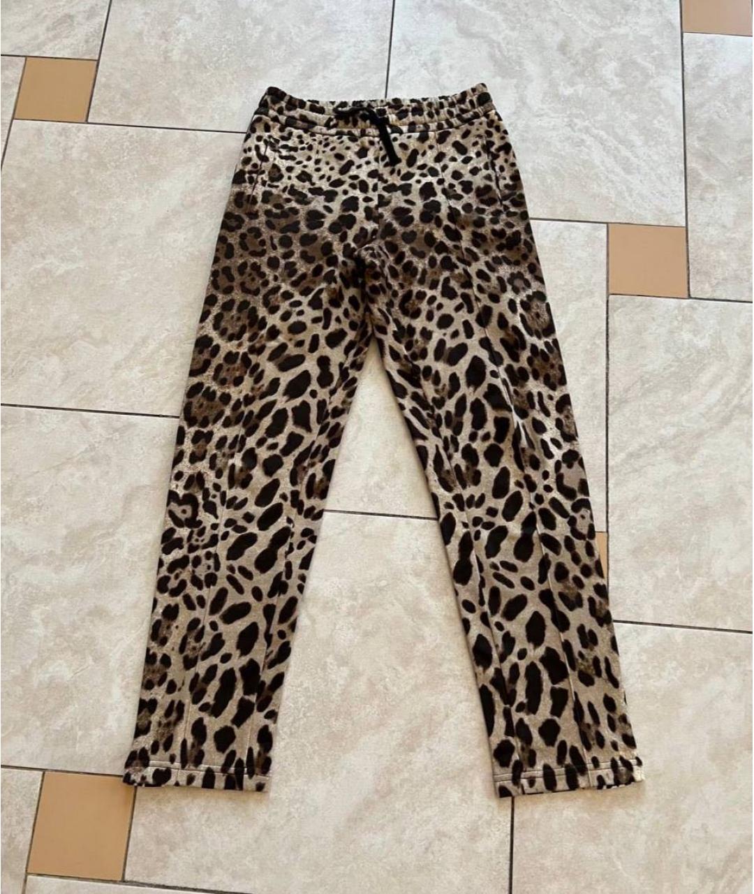 DOLCE&GABBANA Хлопковые прямые брюки, фото 8