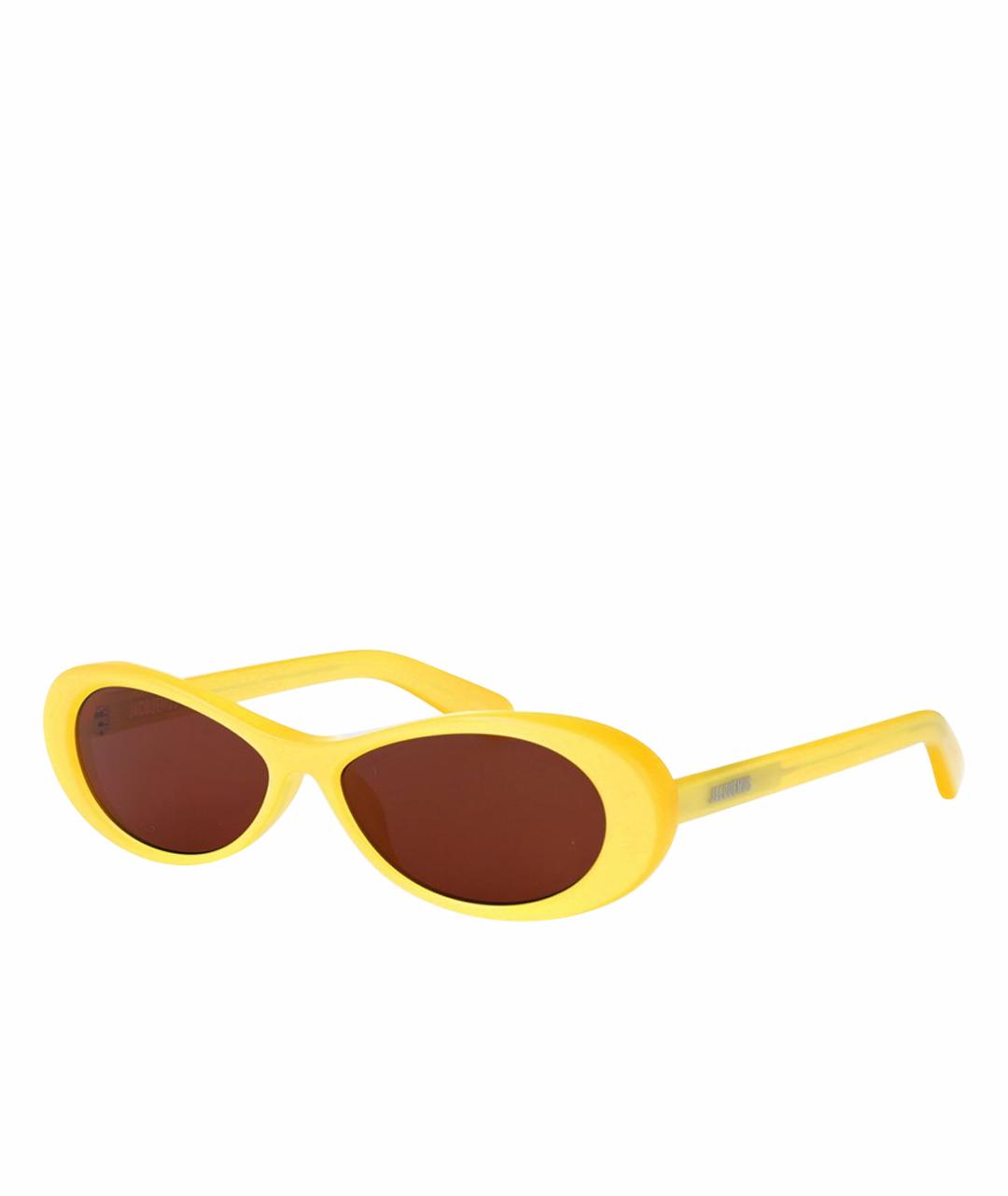 JACQUEMUS Желтые солнцезащитные очки, фото 1