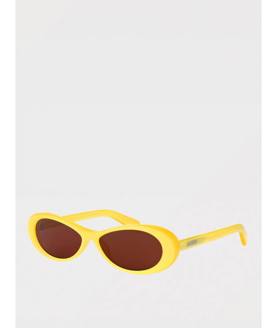 JACQUEMUS Желтые солнцезащитные очки, фото 5