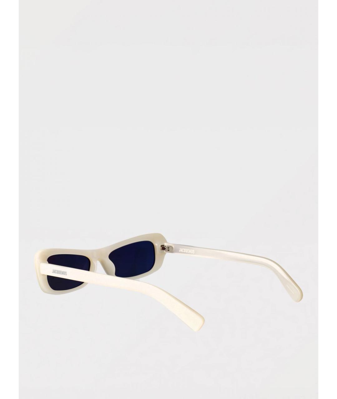 JACQUEMUS Белые солнцезащитные очки, фото 3
