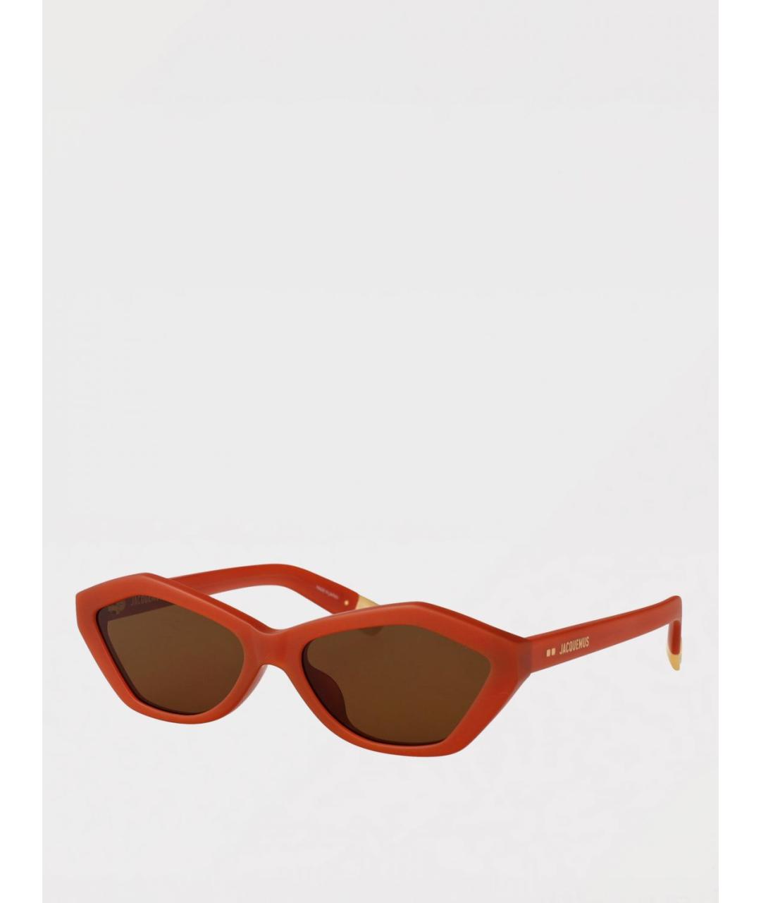 JACQUEMUS Красные солнцезащитные очки, фото 5