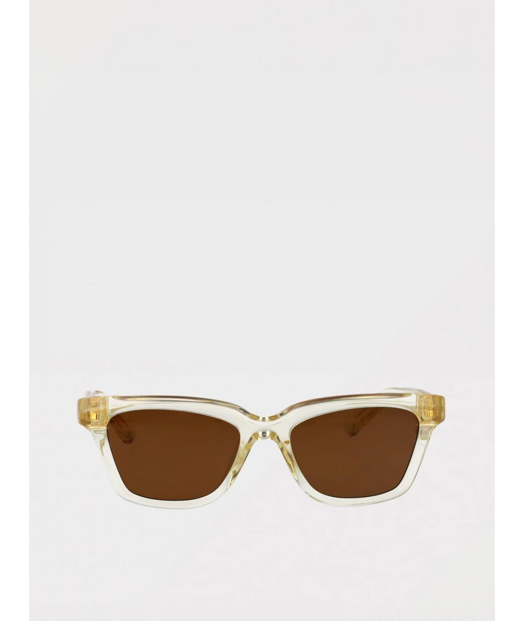 JACQUEMUS Бежевые солнцезащитные очки, фото 2