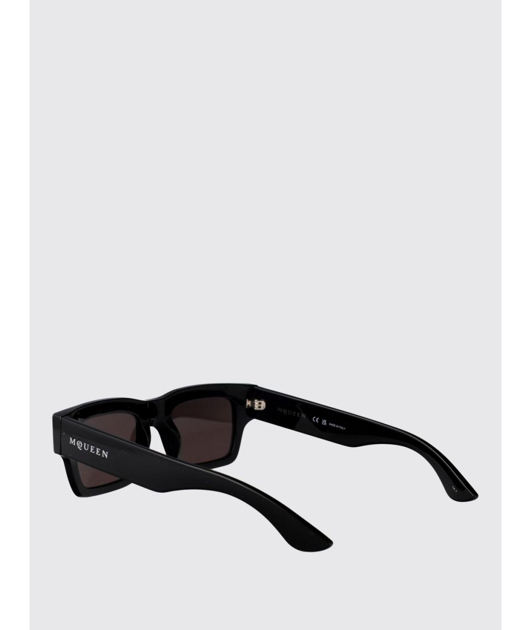 ALEXANDER MCQUEEN Черные солнцезащитные очки, фото 3