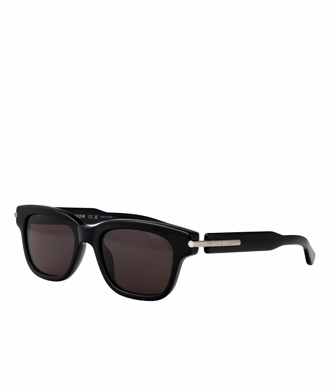 ALEXANDER MCQUEEN Черные солнцезащитные очки, фото 1