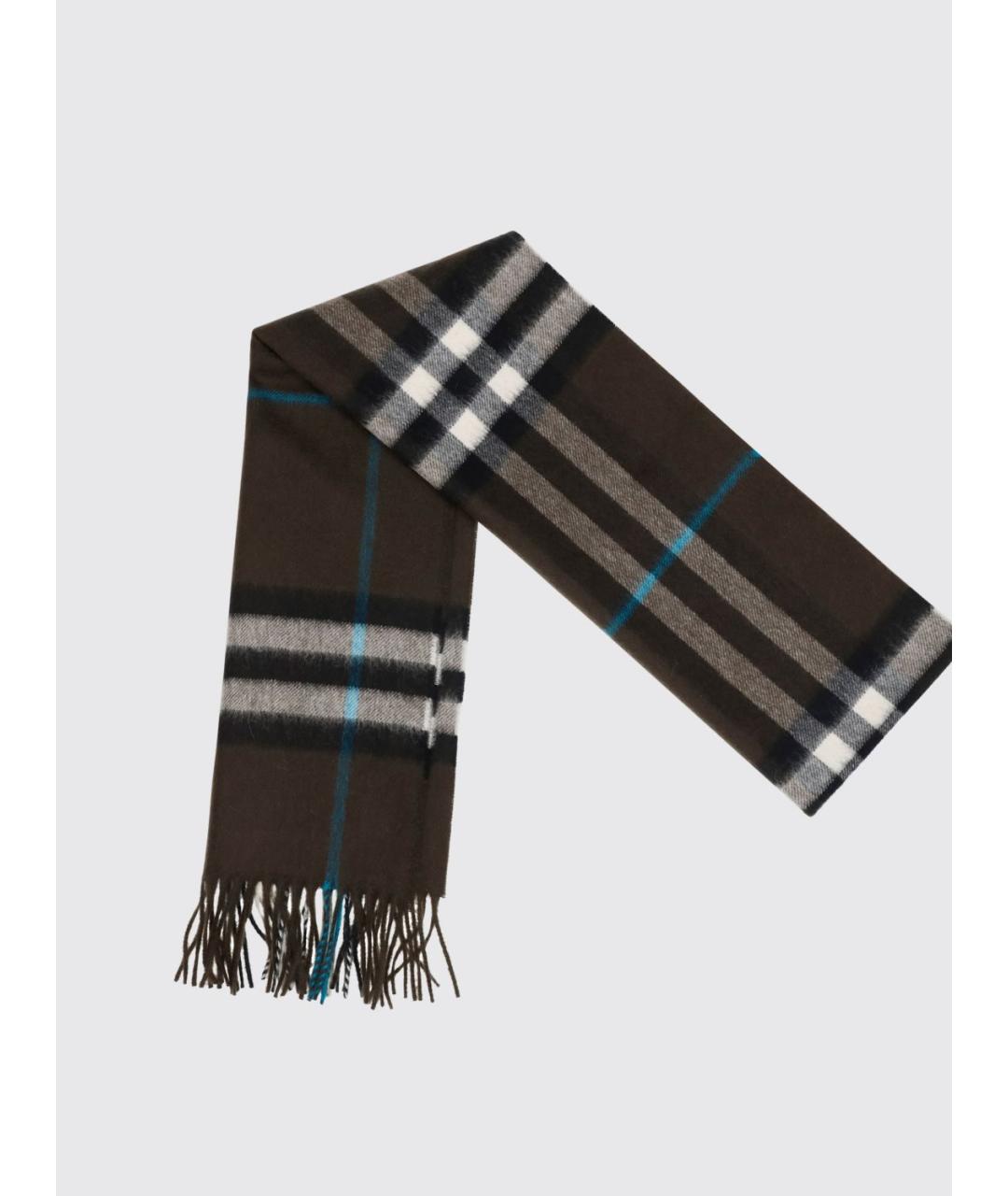 BURBERRY Коричневый шарф, фото 2