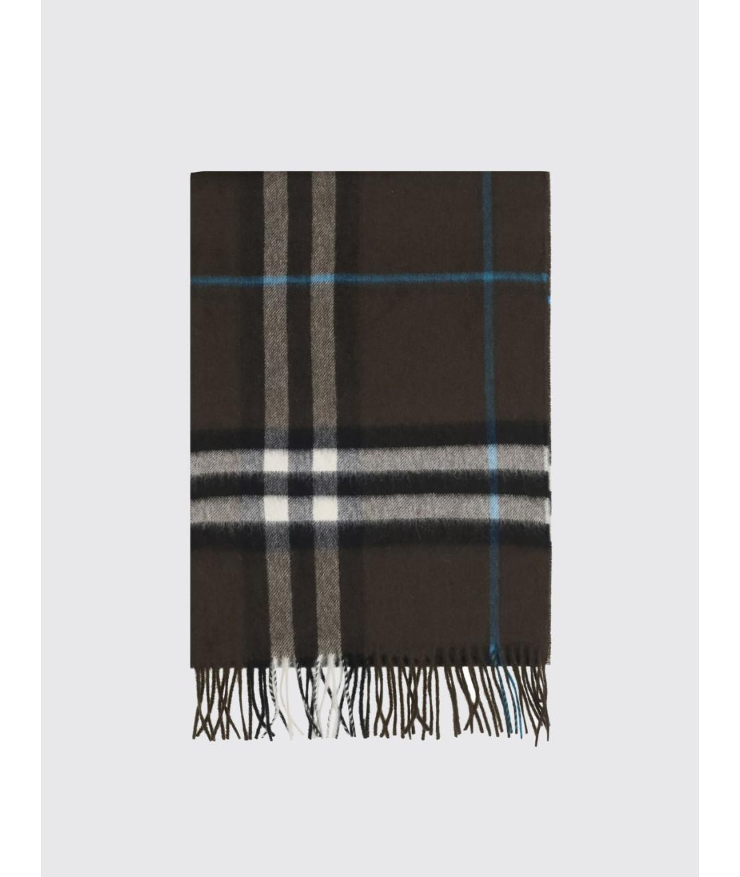 BURBERRY Коричневый шарф, фото 4