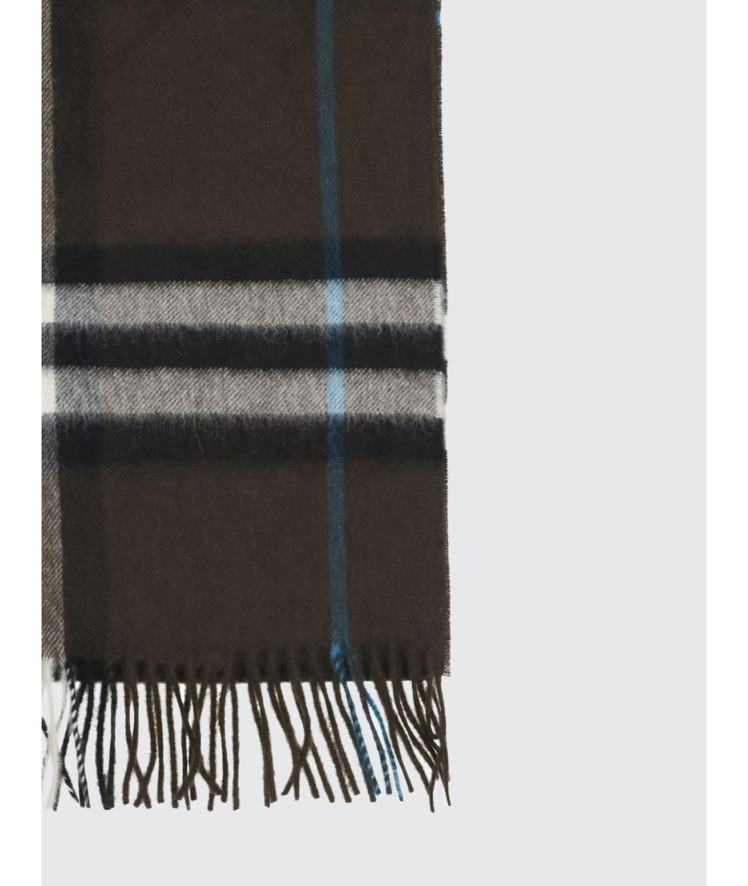BURBERRY Коричневый шарф, фото 3