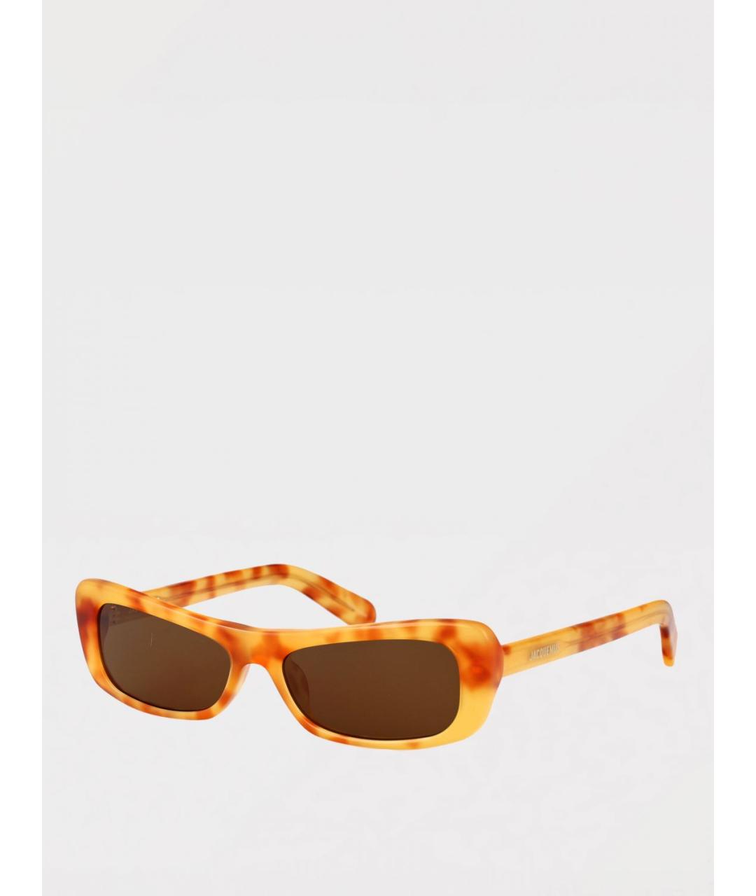 JACQUEMUS Бежевые солнцезащитные очки, фото 5