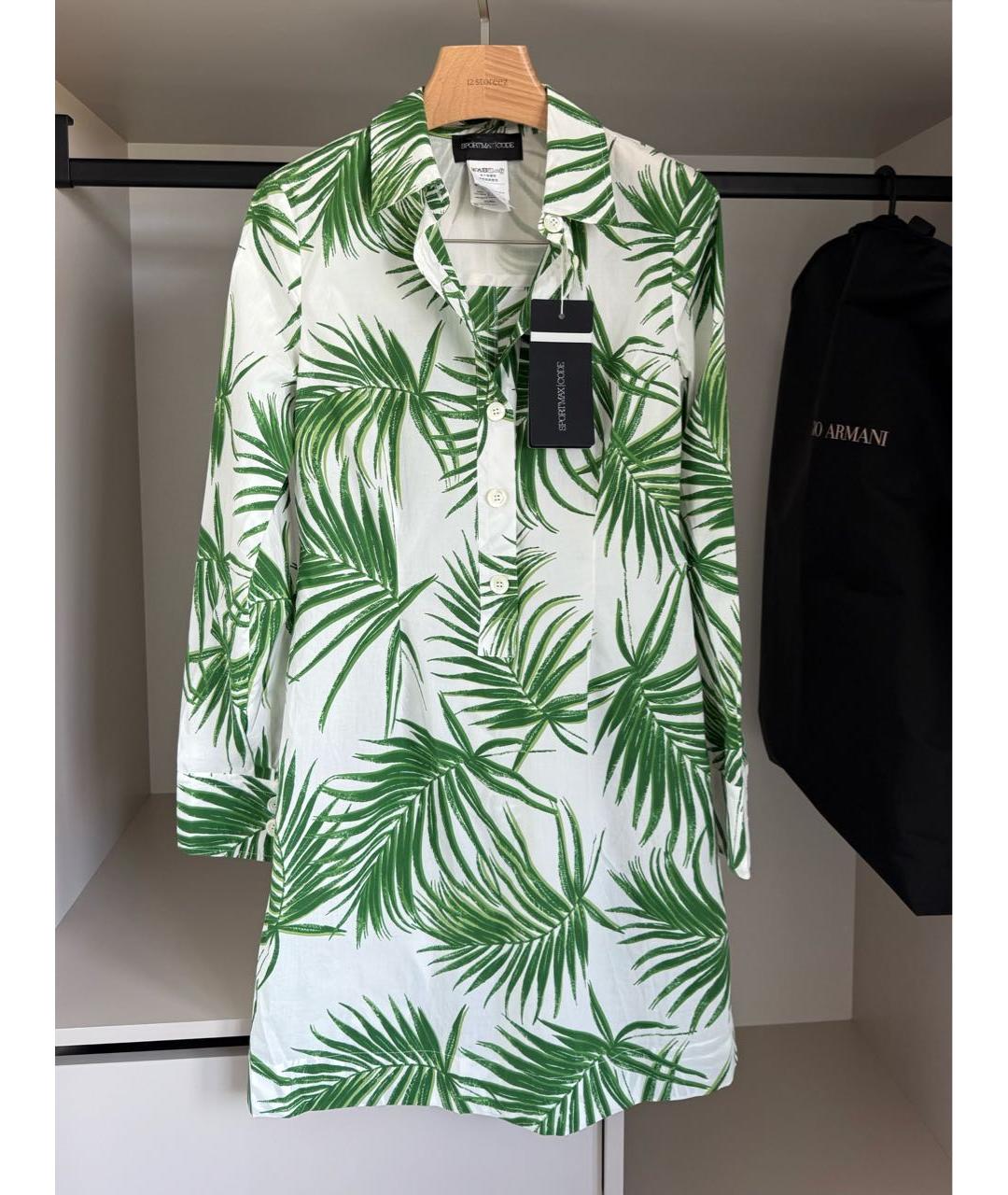SPORTMAX Хлопковое повседневное платье, фото 6