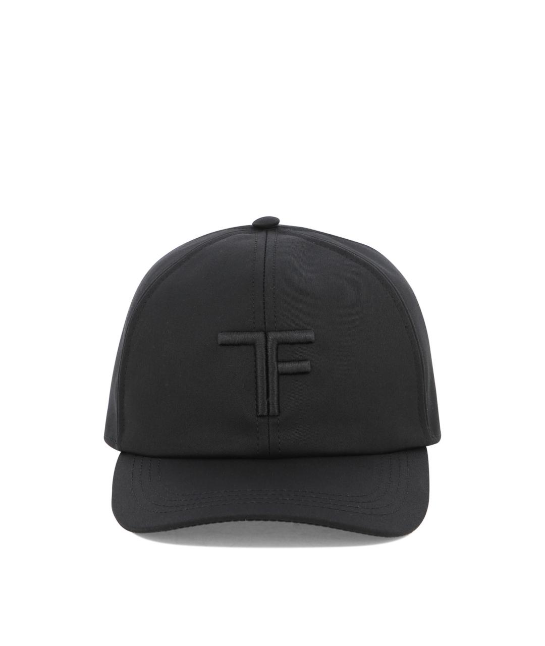 TOM FORD Черная хлопковая кепка/бейсболка, фото 2