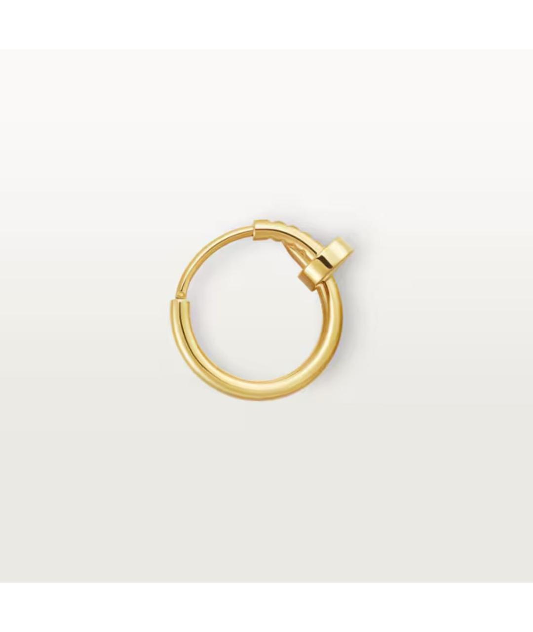 CARTIER Золотые серьги из желтого золота, фото 3