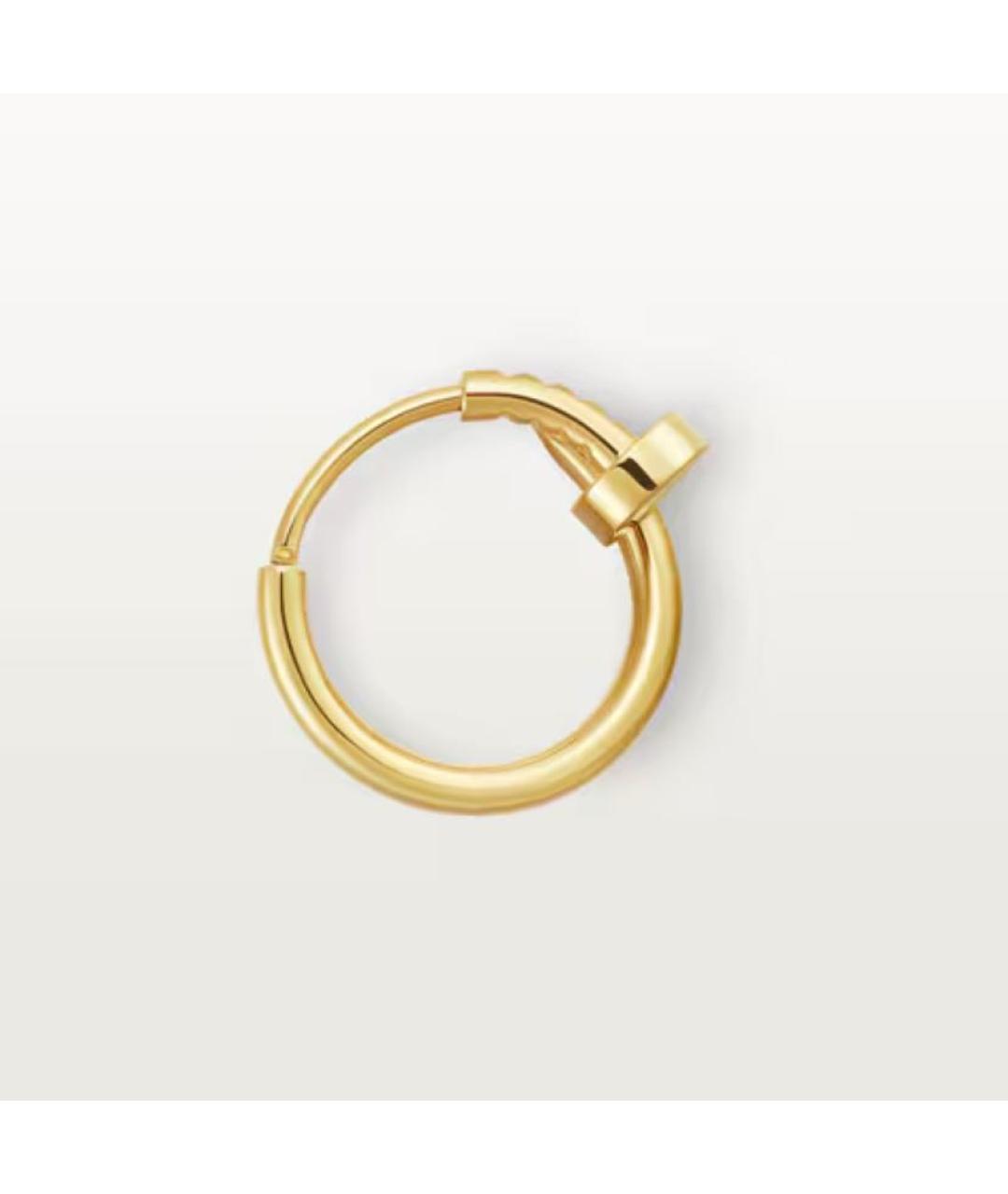 CARTIER Золотые серьги из желтого золота, фото 3