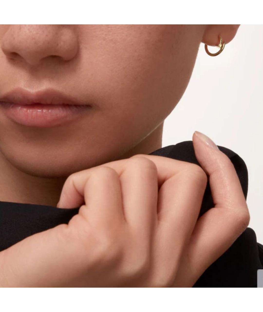 CARTIER Золотые серьги из желтого золота, фото 2