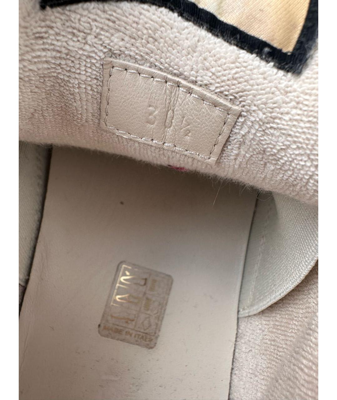GUCCI Бежевые кроссовки, фото 3
