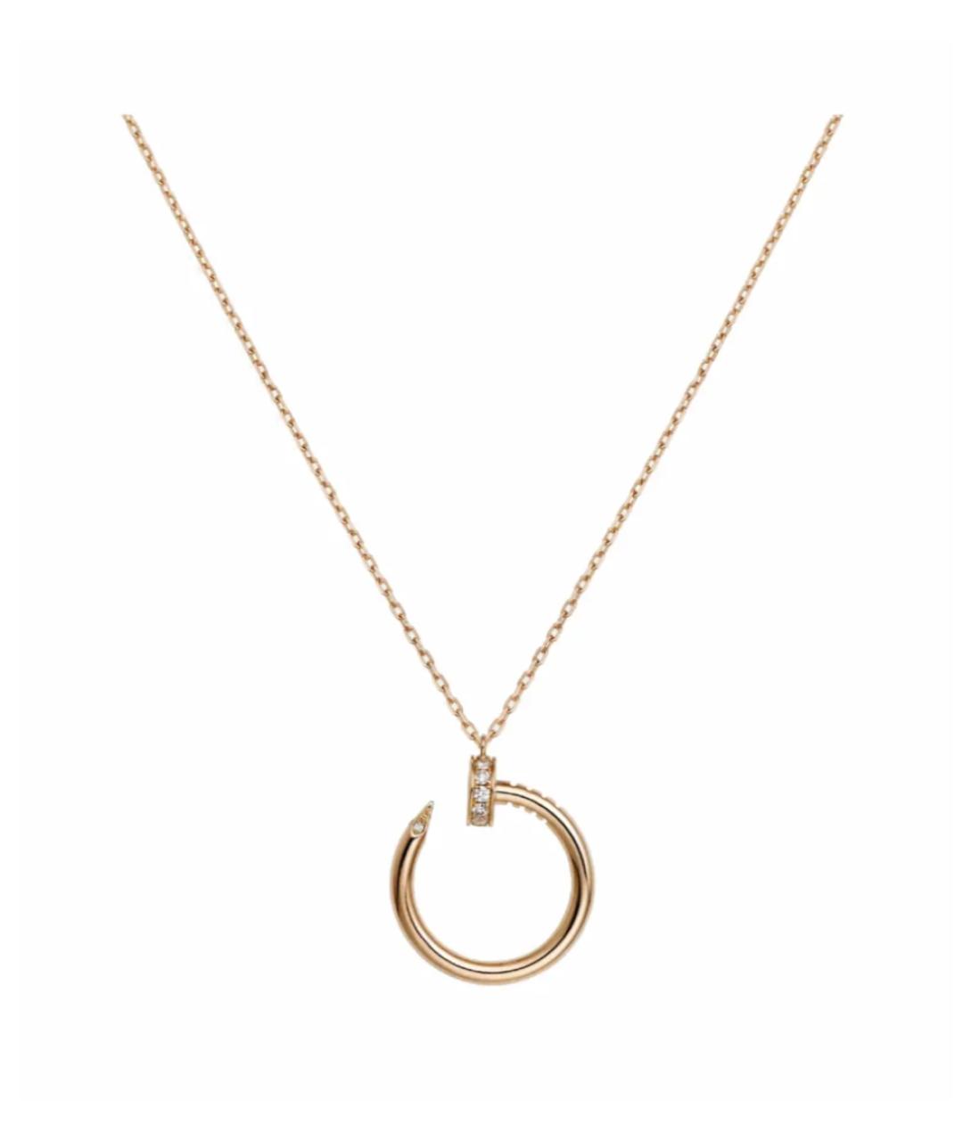 CARTIER Розовое колье из розового золота, фото 1