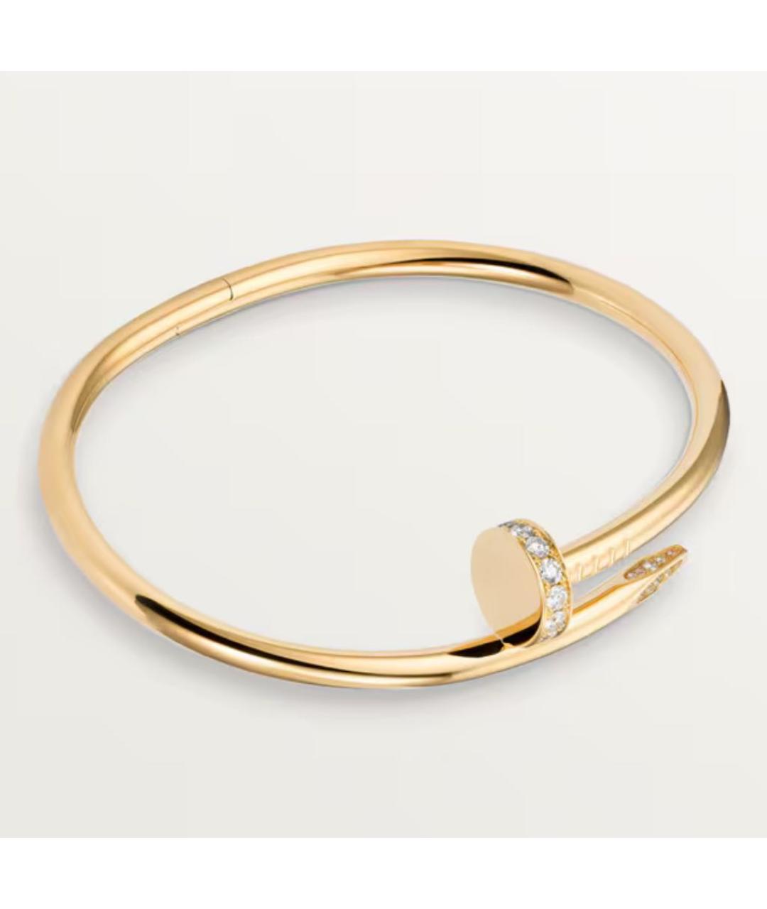 CARTIER Золотой браслет из желтого золота, фото 4