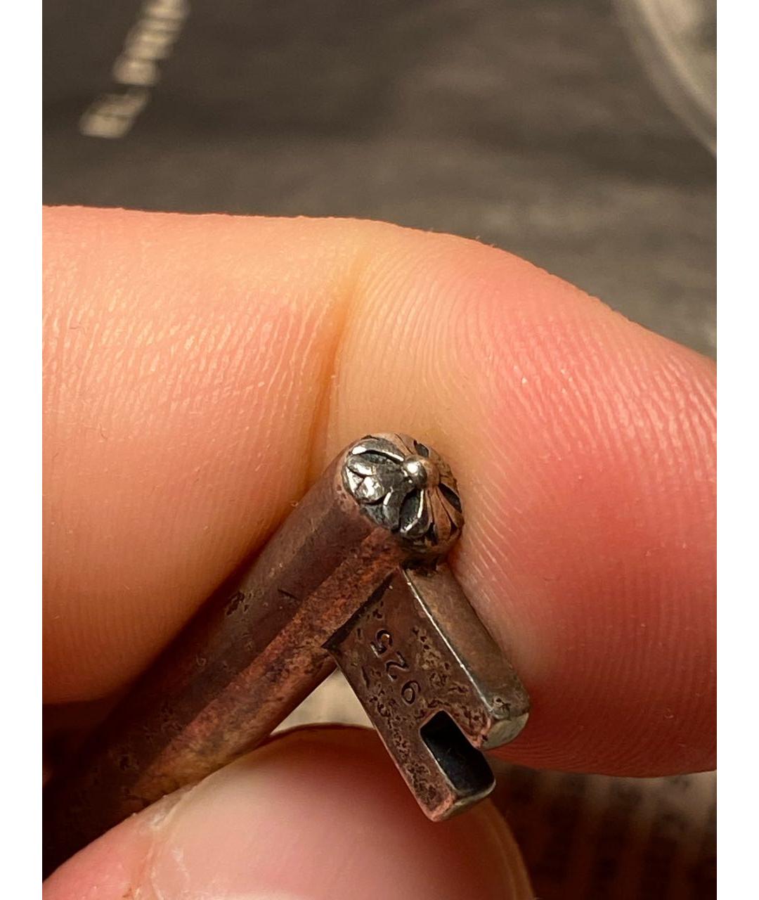 CHROME HEARTS Серебрянный серебряный кулон, фото 4