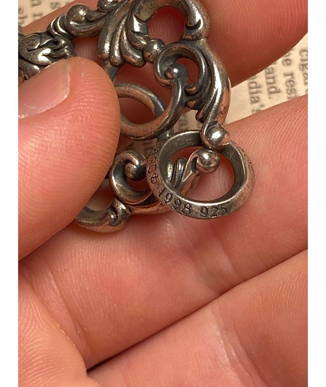 CHROME HEARTS Серебрянный серебряный кулон, фото 6