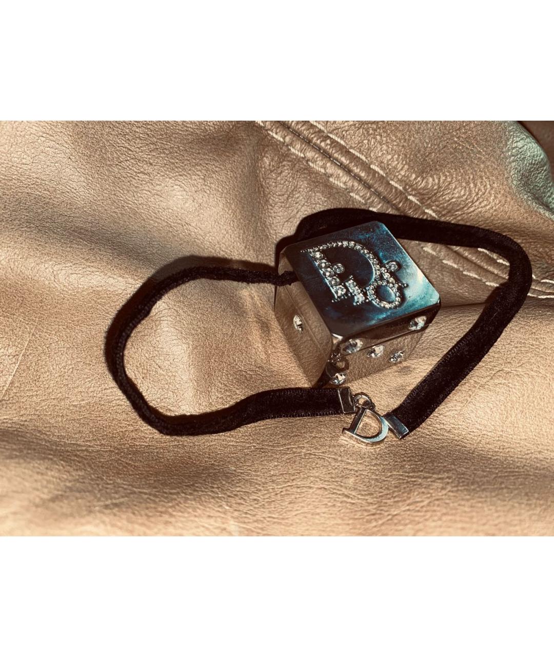 CHRISTIAN DIOR Серебрянный брелок, фото 2