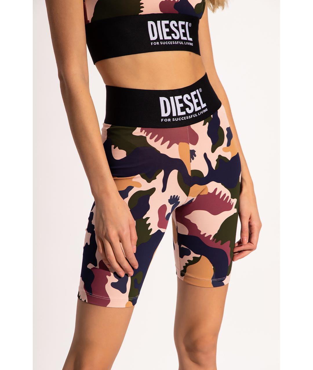 DIESEL Мульти хлопко-эластановые шорты, фото 2